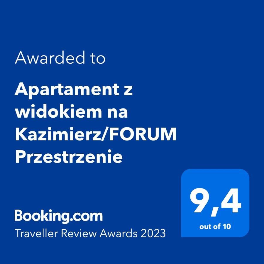 Apartament Z Widokiem Na Kazimierz/Forum Przestrzenie Apartment Krakow Ngoại thất bức ảnh